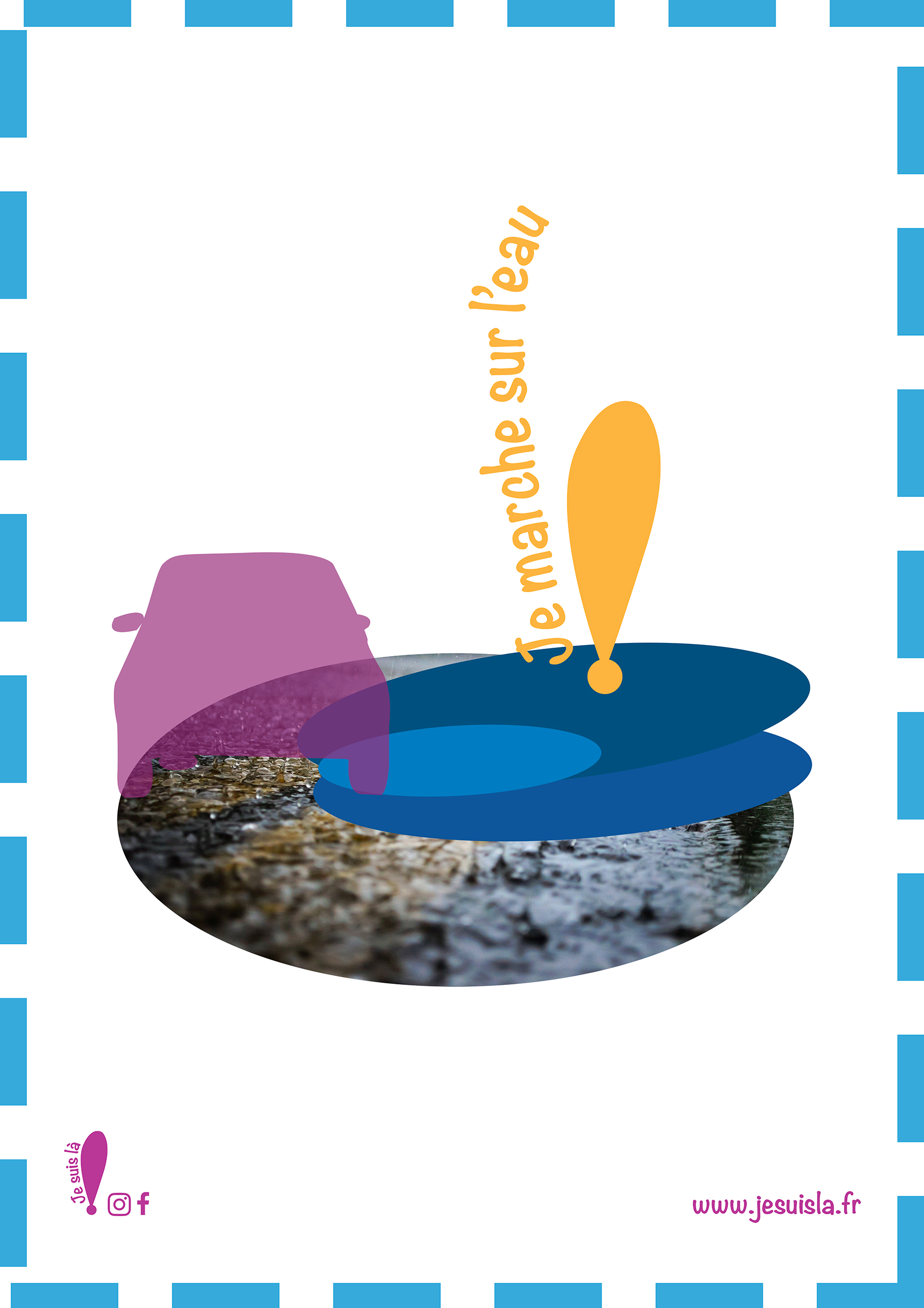 affiche je marche sur l'eau 1