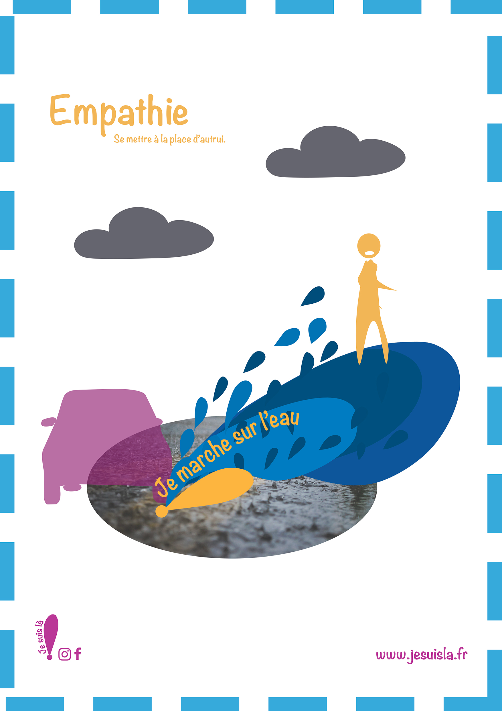 affiche je marche sur l'eau 2