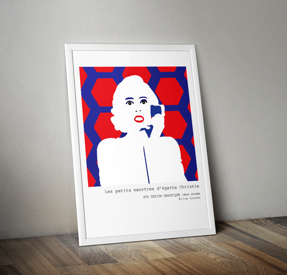 affiche Les petits meurtres d'Agatha Christie 1